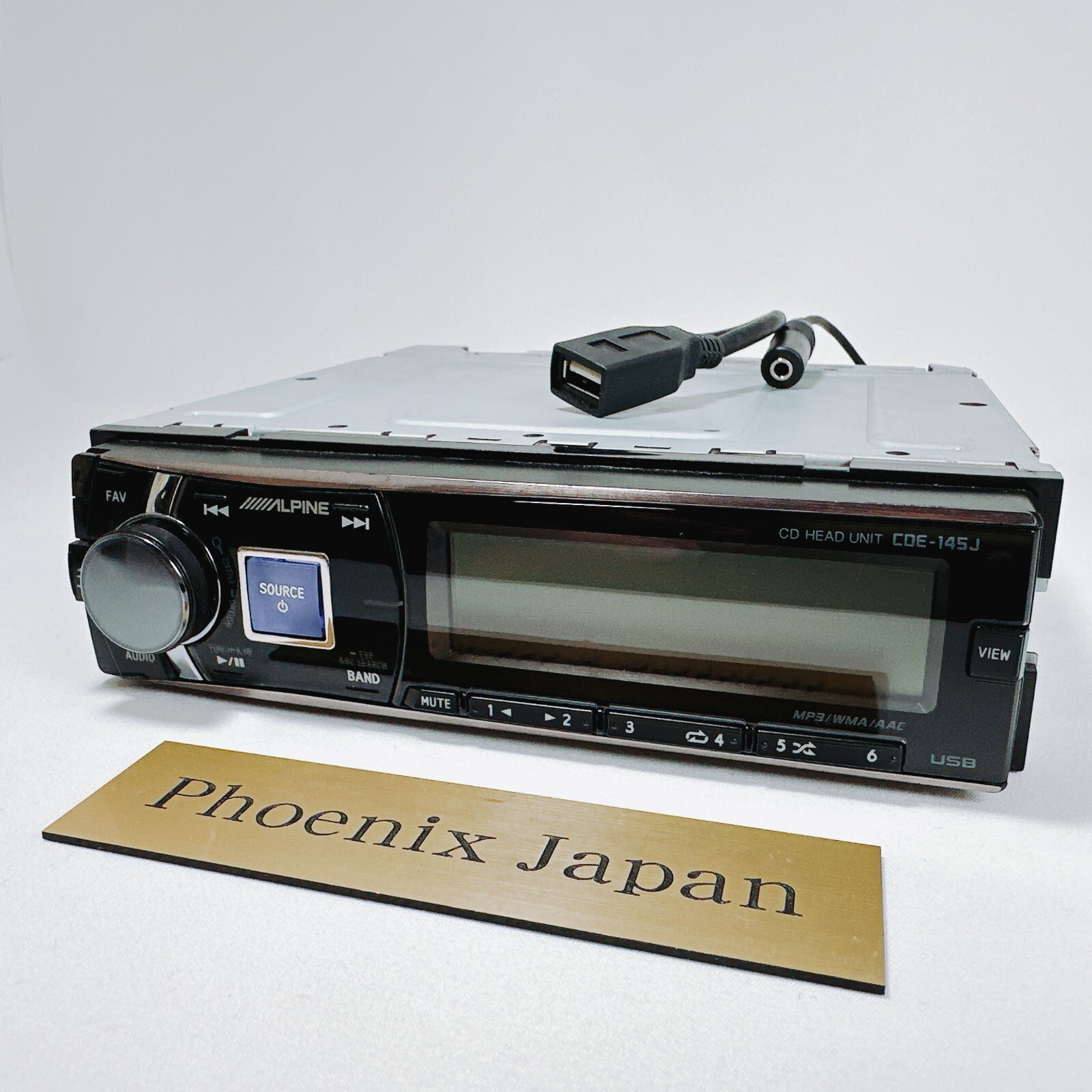 Alpine CDE-145J CD Player Car Stereo Audio Head Unit