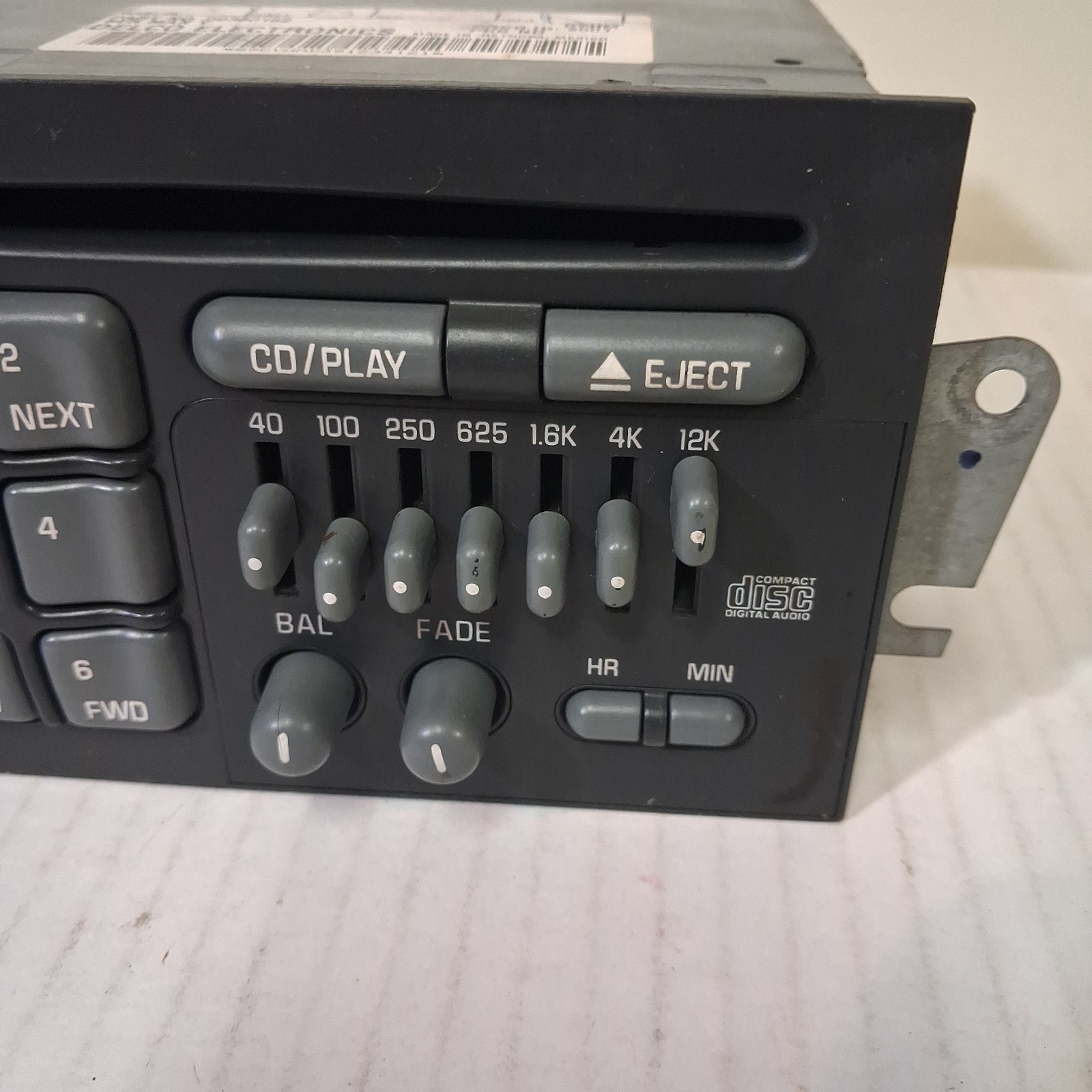 1994-2003 Pontiac Firebird Trans Am Firehawk 09380152 DELCO CD RADIO Dated 1999