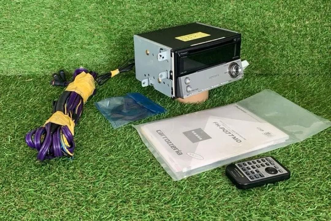 [Rare] Carrozzeria FH-P077MD Comes with remote control and instruction manual.