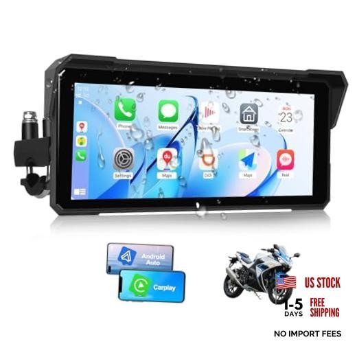 Android CarPlay Screen for Motorcycle – 8.1 Inch IPS – Portable Wireless P3