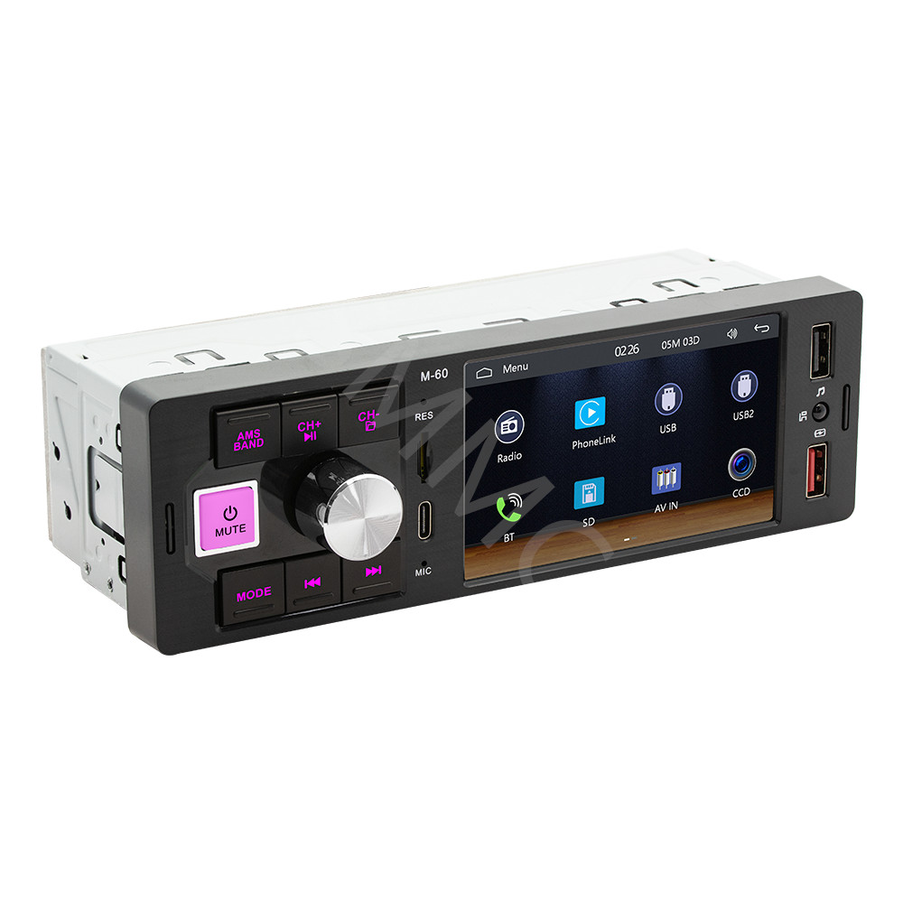 Bluetooth Car Stereo MP5 Radio Player Audio In-Dash FM Aux Input Receiver SD USB