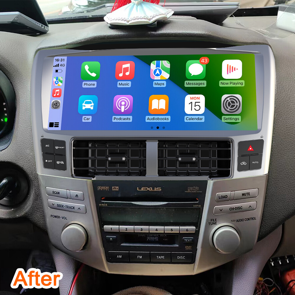 12.3Inch For Lexus RX330 RX350 2002-2007 Car Radio Stereo GPS Player Navi WIFI