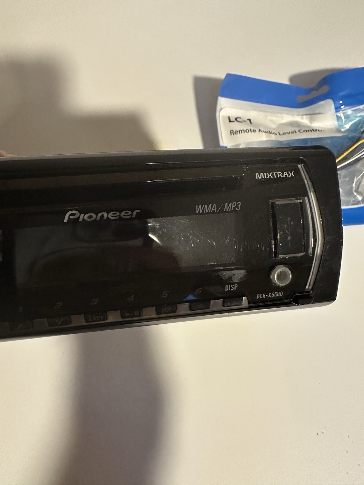 Pioneer DEH-X55HD Mixtrax CD Radio Stero Player Tested Works