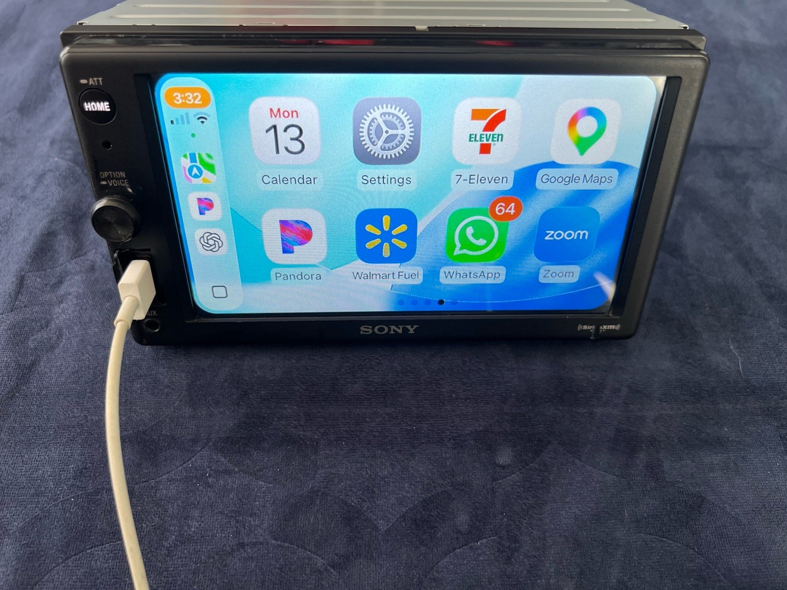 ⭐️Pre-Owned, TESTED⭐️Sony Apple CarPlay|BT|USB| AUX| AM/FM -(XAV-AX1000)