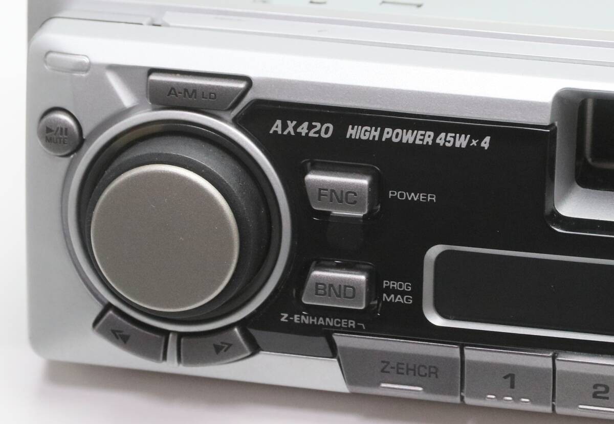 Clarion ADDZEST AX420 1DIN Cassette Car Audio Player as is C-BUS Compatible