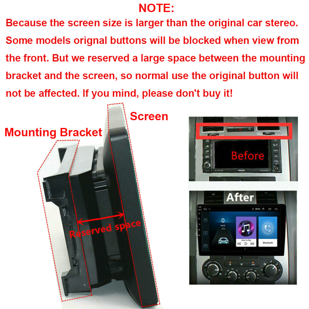 10″ Android 13 Carplay Car Stereo Radio GPS For Jeep Wrangler Chrysler Dodge Ram
