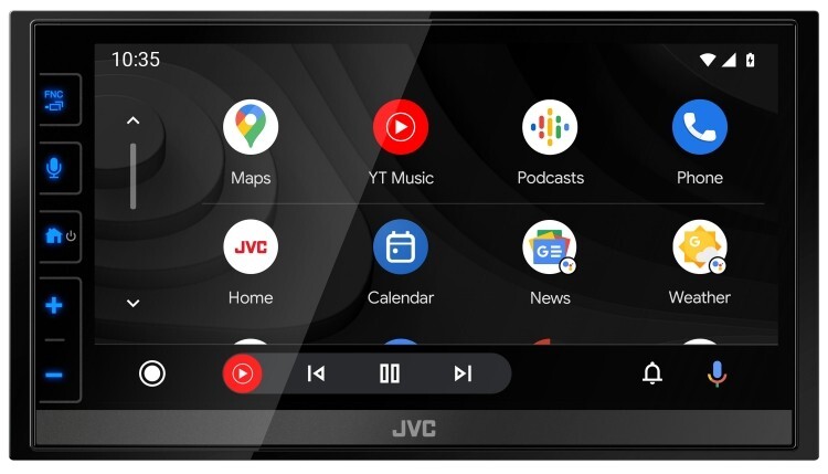 JVC KW-M788BH Apple CarPlay Android Auto Digital Media Player 6.8 In