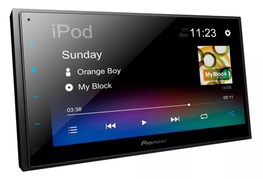 Pioneer DMH-A345BT 6.8″ 2-DIN Digital Media AV Receiver WebLink Bluetooth USB