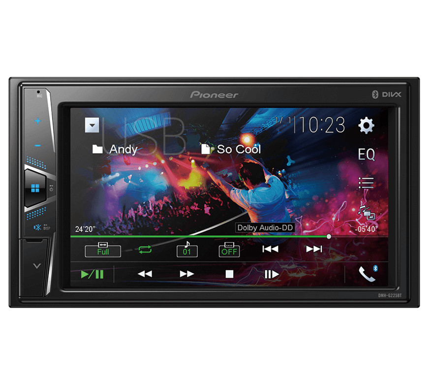 Pioneer 6.2″ 2DIN Touchscreen Bluetooth USB AUX Car Digital Media Radio Receiver