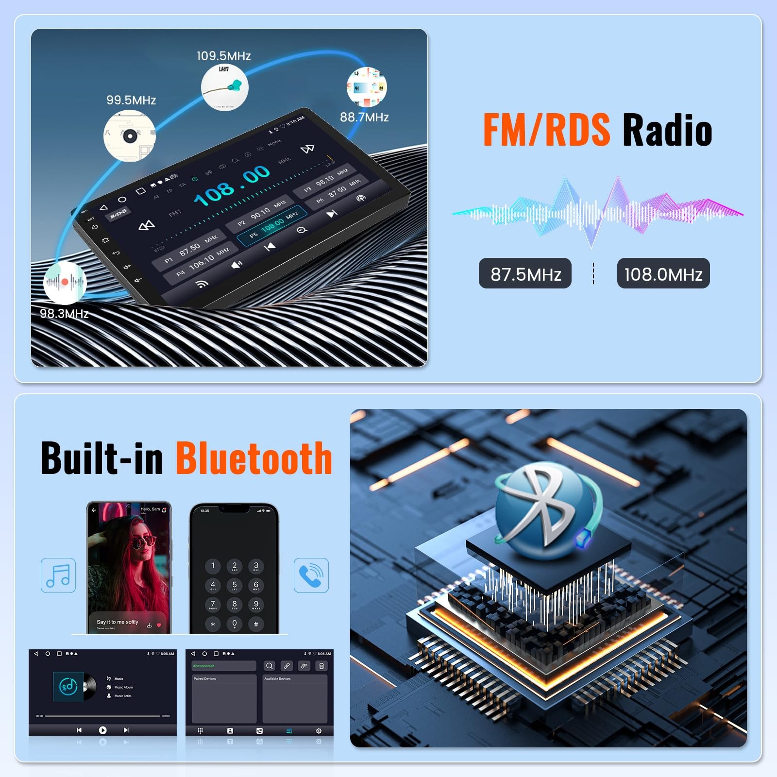 Realdio 2+64GB Nissan Versa Car Radio