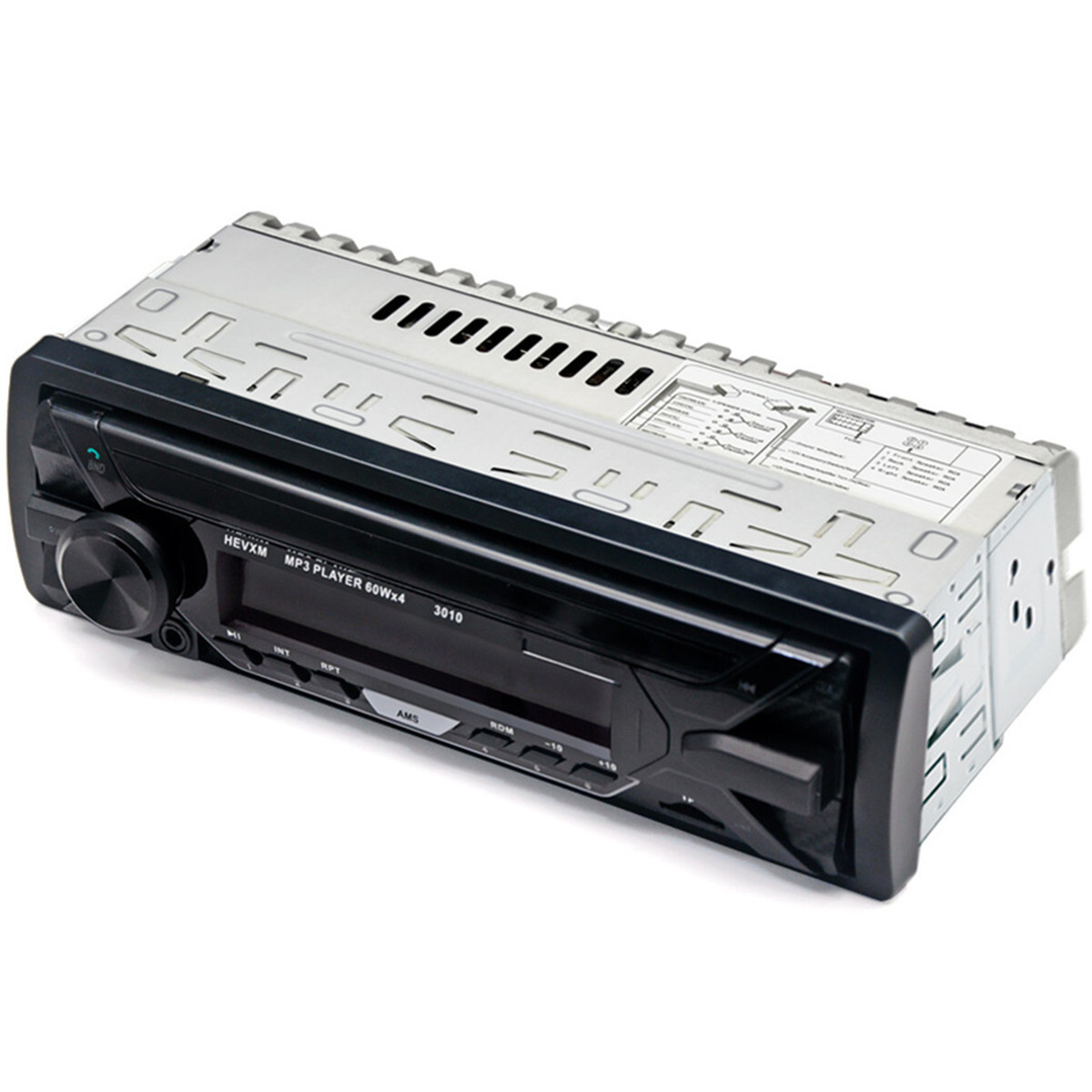 Single Din Car Radio Stereo MP3 Player Head Unit In-dash Bluetooth/USB/TF/FM/AUX