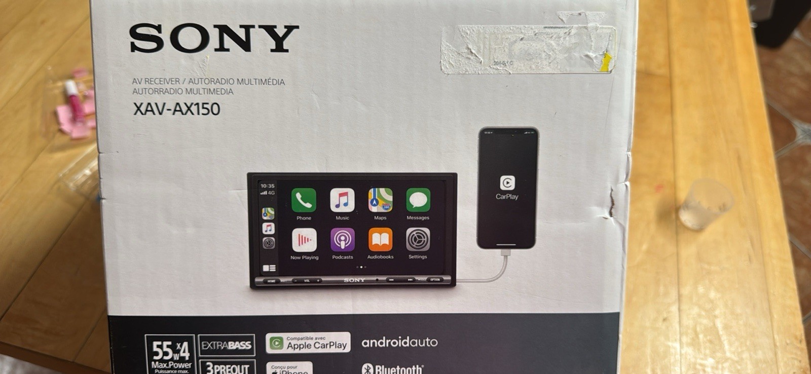 Sony XAV-AX150 6.95” Digital Media Receiver