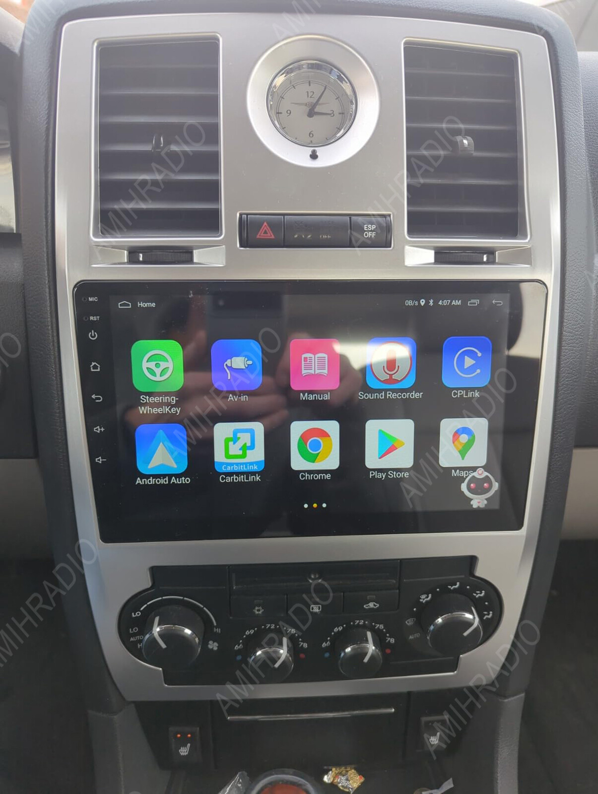 For Chrysler 300C 300 C 2004-2007 WIFI Carplay Android 13.0 Car Stereo Radio GPS