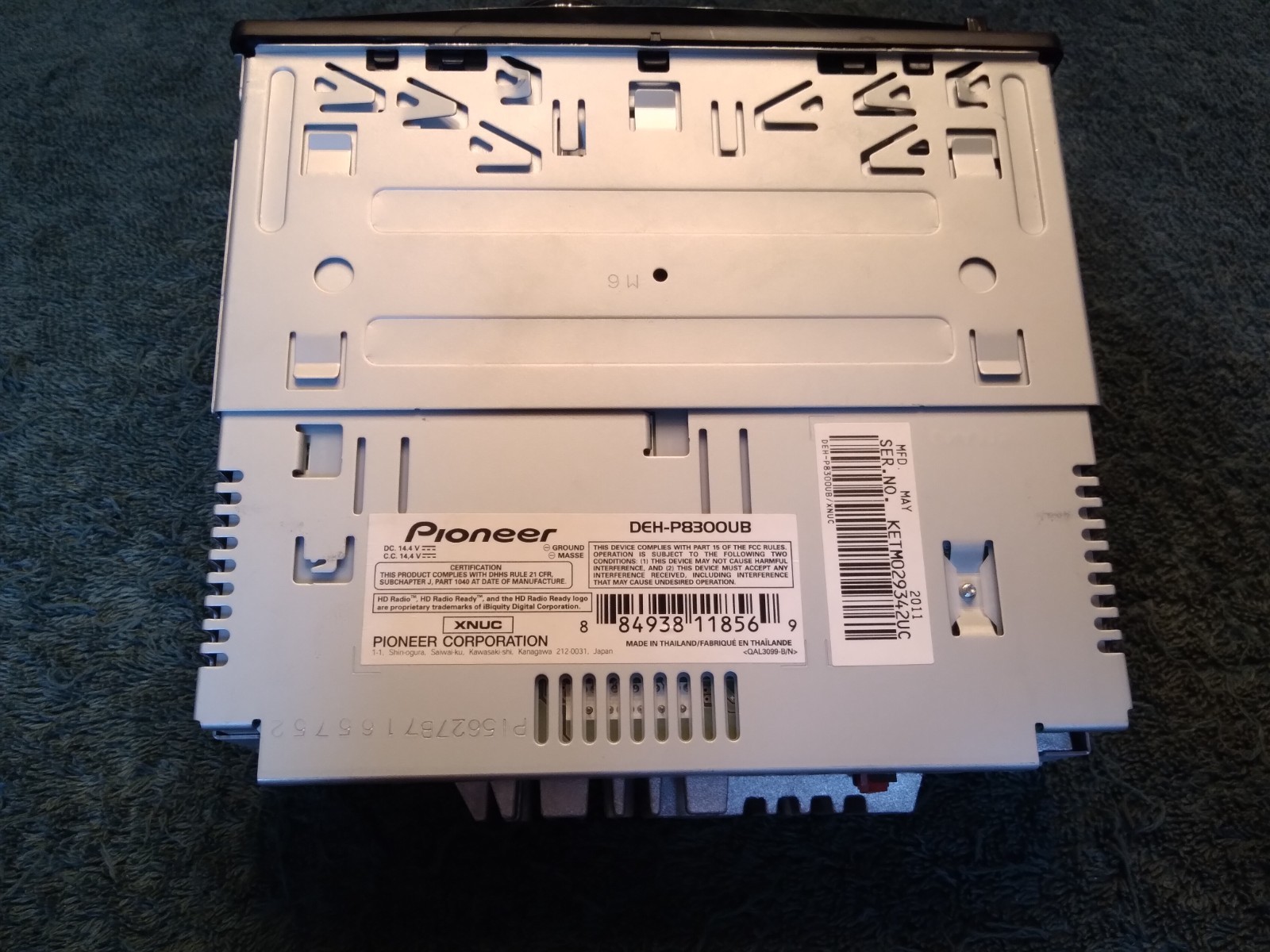 Pioneer DEH-P8300UB, CD /MP3/ USB/RDS Receiver , 200 watts, Tested