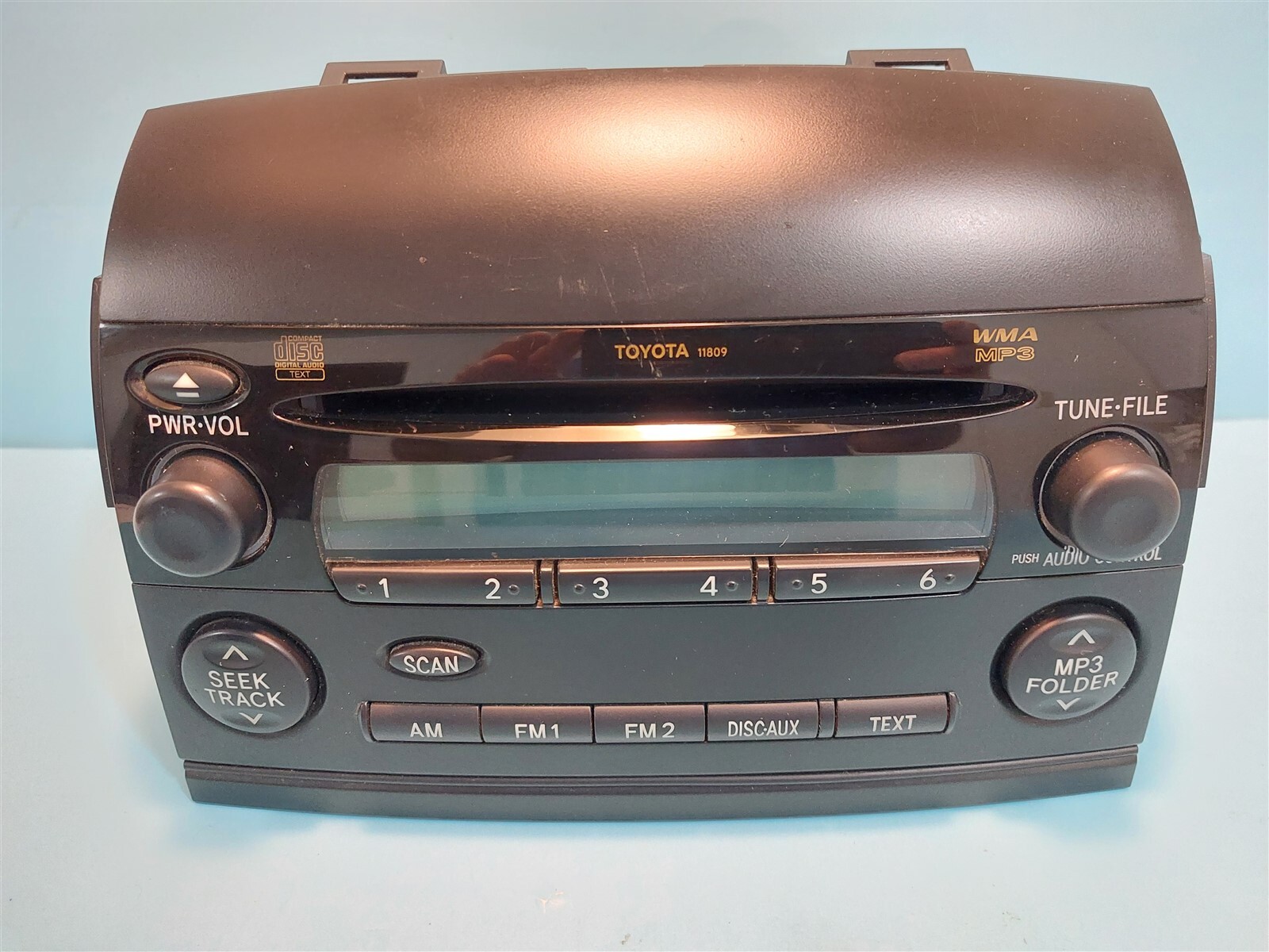 TOYOTA 2004-2010 SIENNA AM / FM CD CAR STEREO 86120-AE040 – BATTERY TESTED