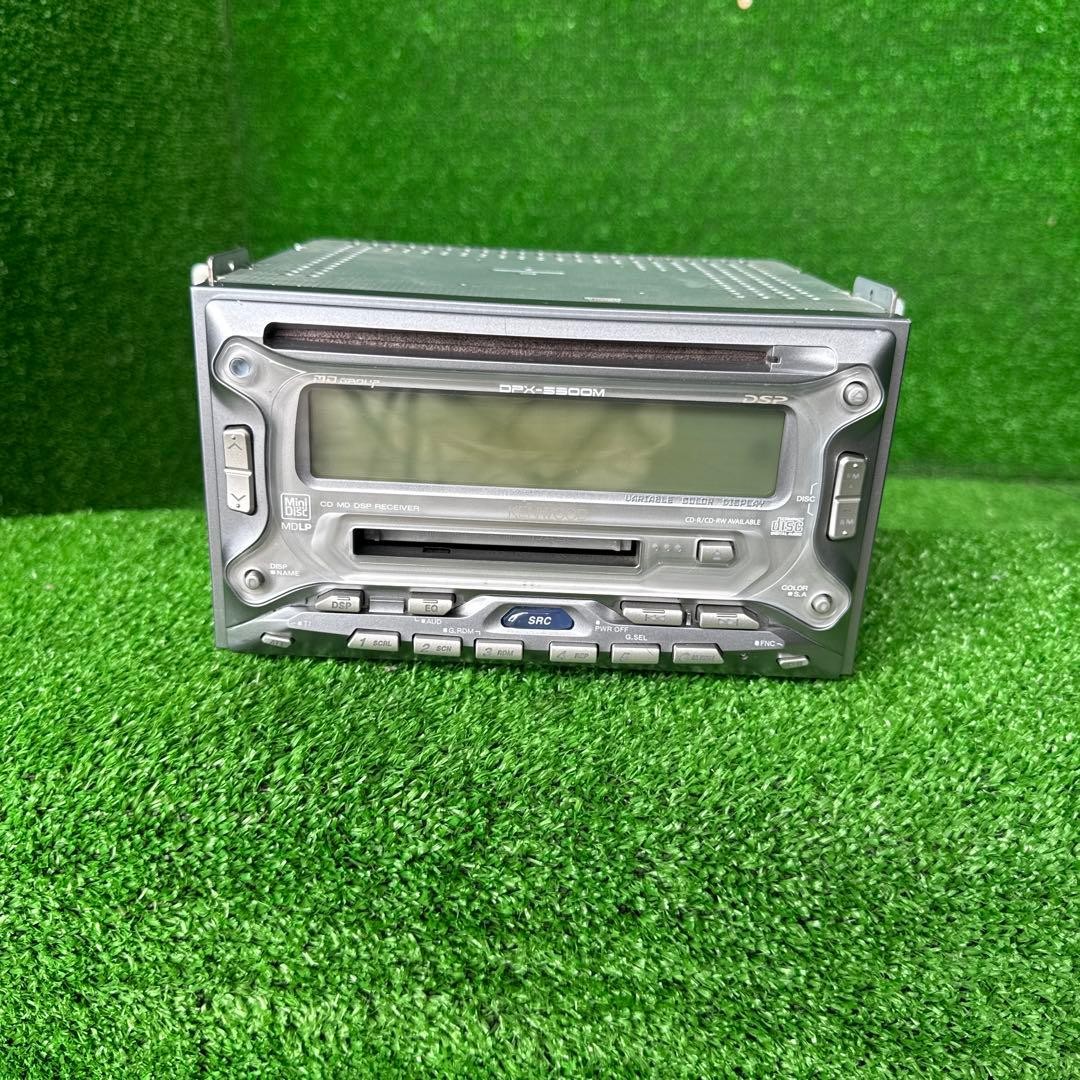 KENWOOD DPX-5300M 2DIN CD MD Player Deck Car Audio Stereo Head Unit Tested Japan