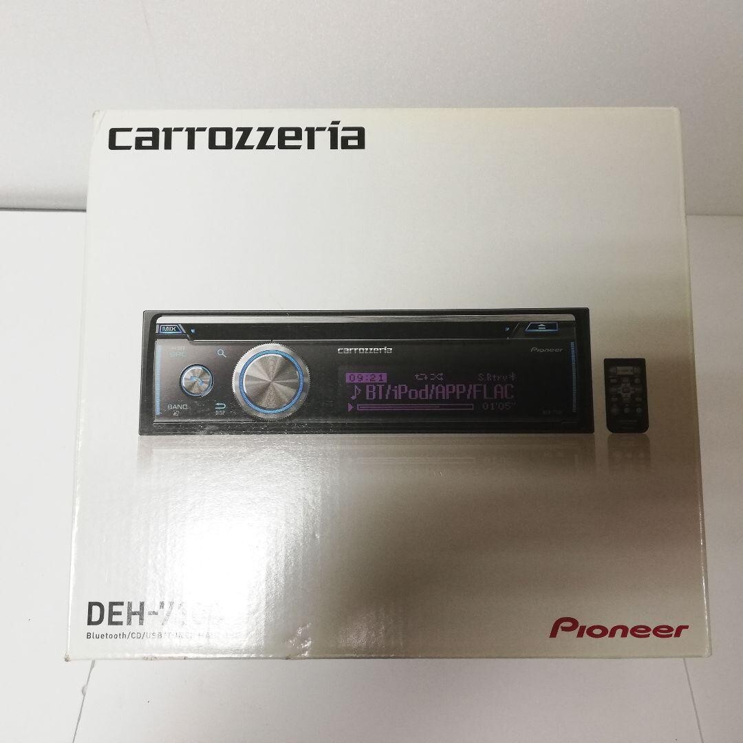 Pioneer Carrozzeria DEH-7100 Car Audio 1DIN CD USB Bluetooth Large LCD Display