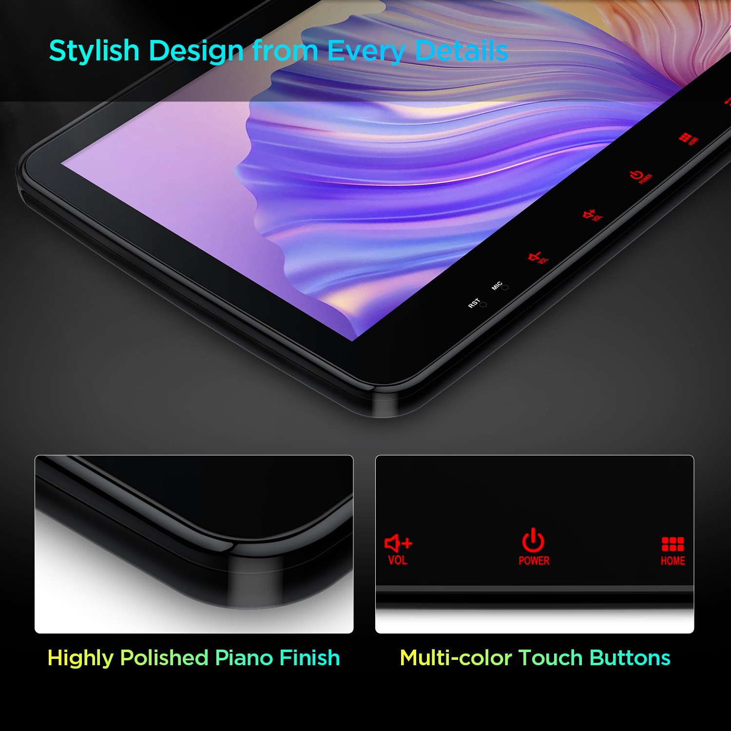 10.1″ Android 13 Car GPS Stereo DVD Radio Double 2 DIN Navi 2+32GB Universal