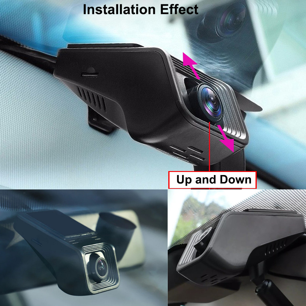 170° WiFi Dash Cam Recorder Car Camera HD 1080P Car DVR For Android Car Stereo