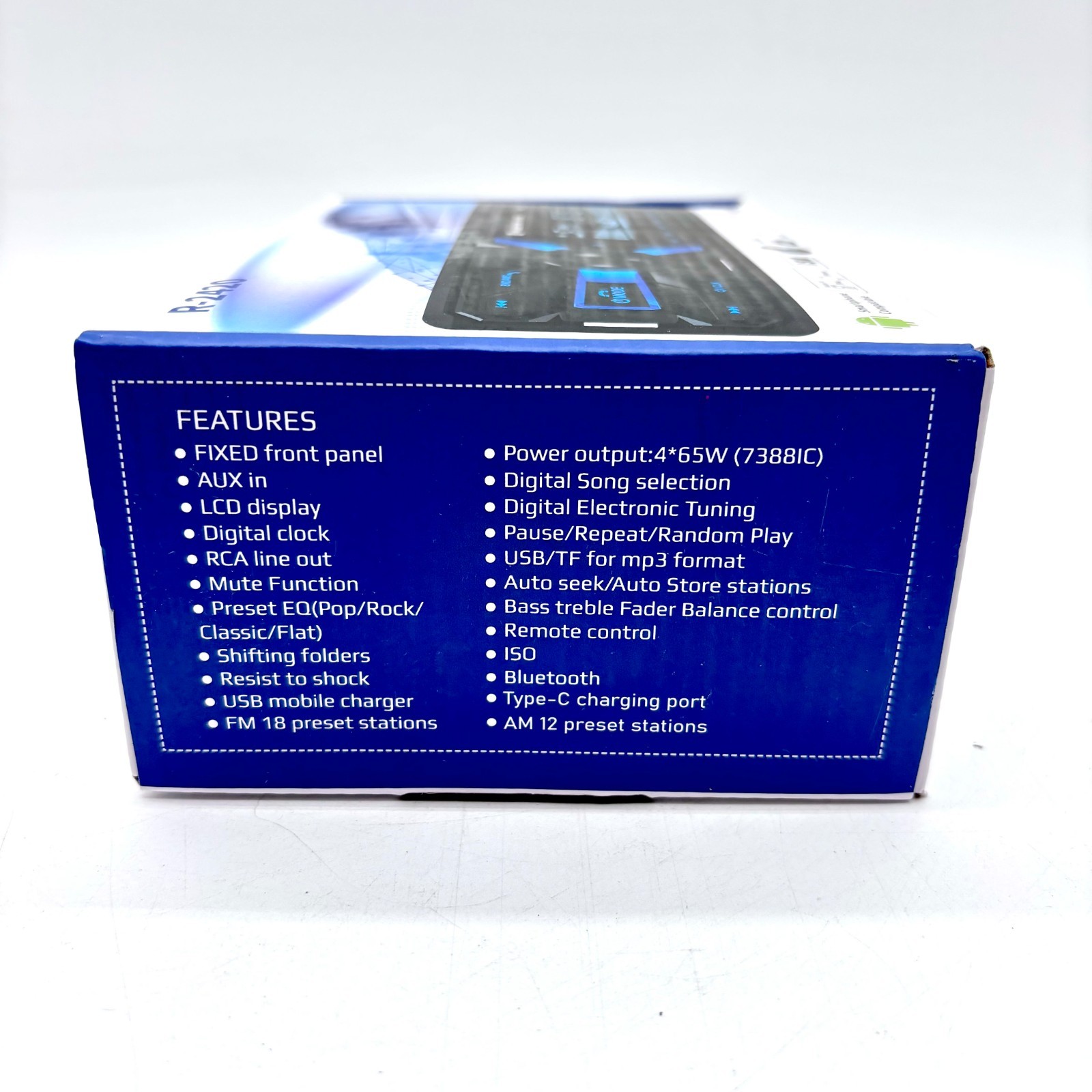 1DIN Car Radio Wireless Bluetooth MP3 Player with USB+TF Model R-2420