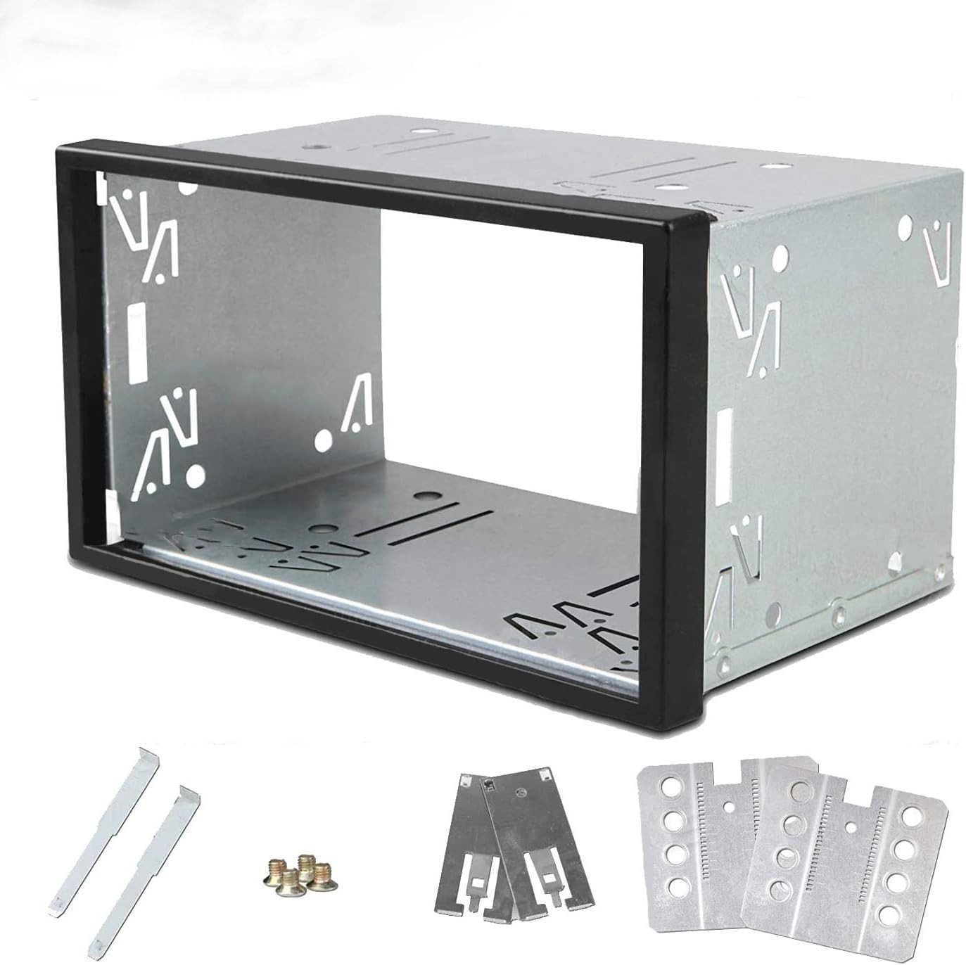 Universal Double Din Car Stereo Installation Kit – Radio Replacement Fitting Cag