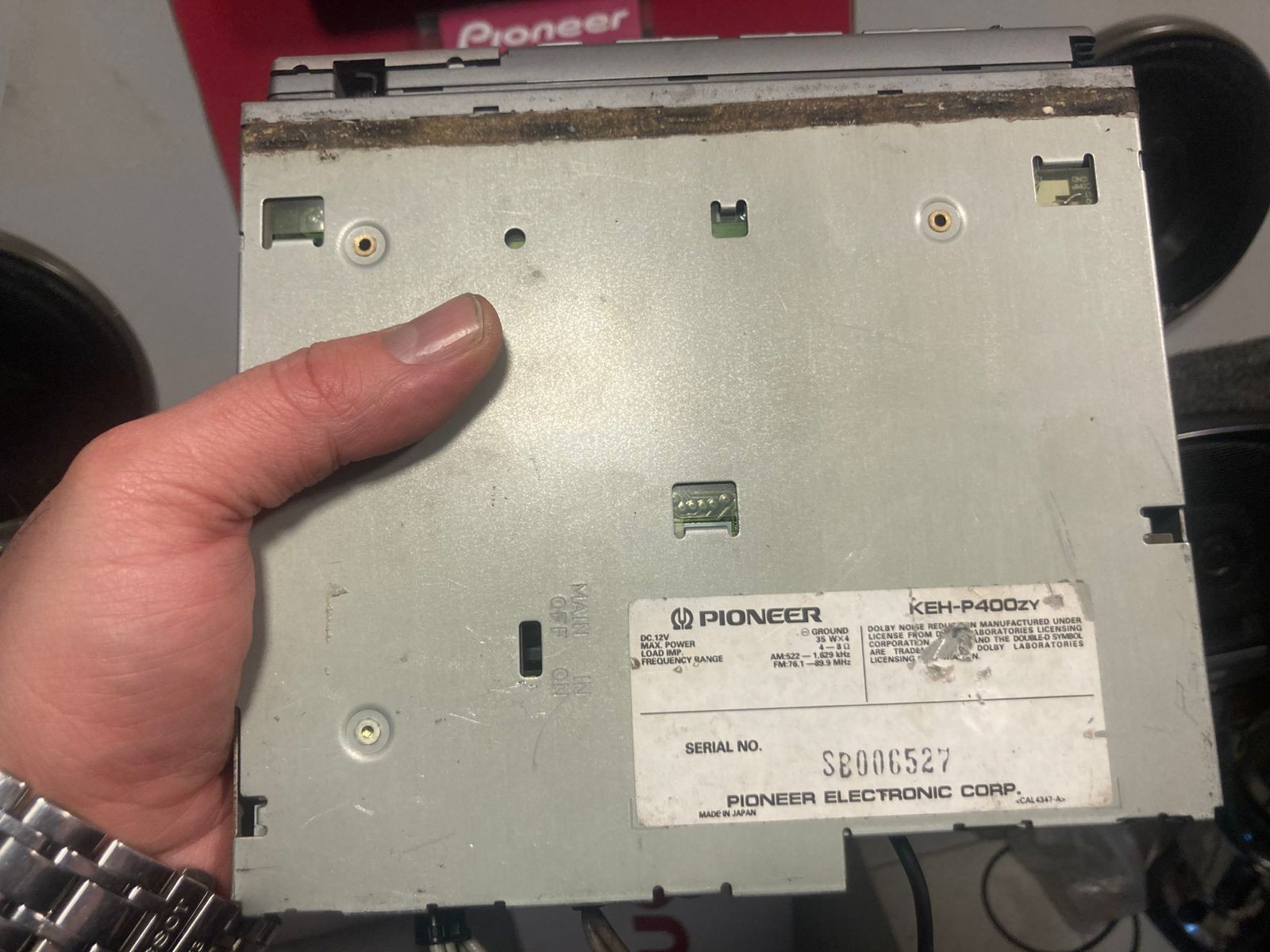 karrozzeria pioneer KEH-P400zy