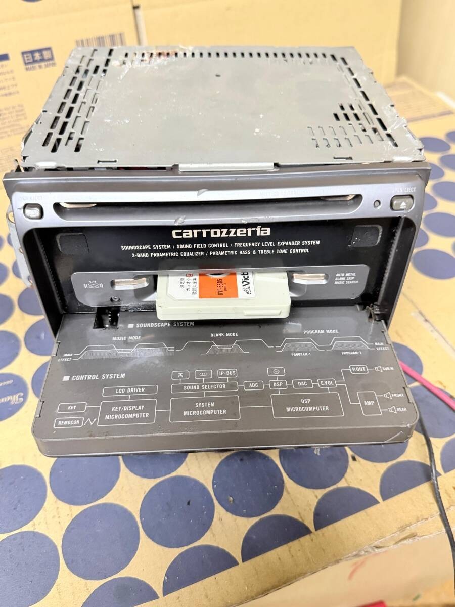– USED – Pioneer Carrozzeria FH-P80 2DIN CD cassette Deck Player Working Vintage