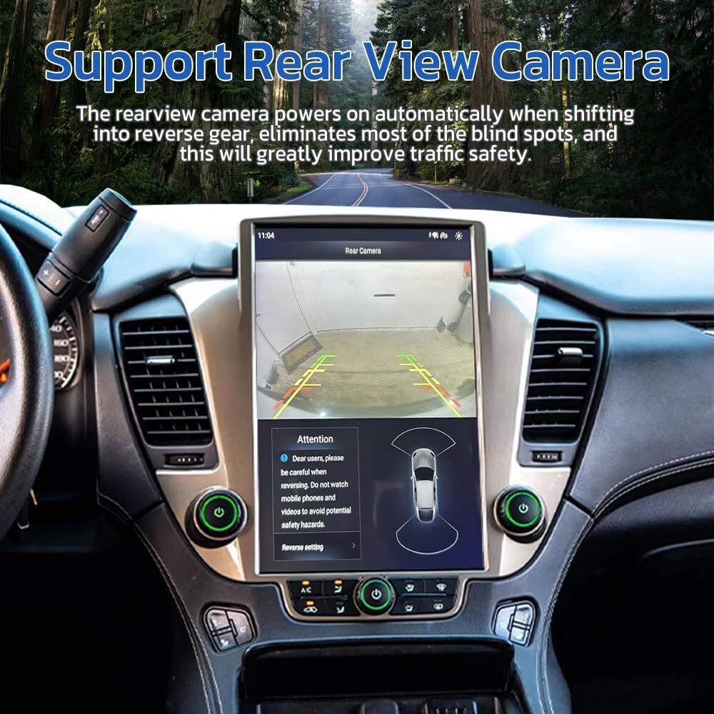 For Chevrolet Tahoe GMC Yukon 2014-2020 14.4″ Android Tesla GPS Radio Big Screen