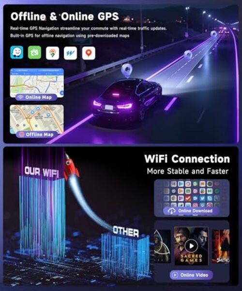 4Core 4GB+64GB Radio for Audi TT MK2 2006-2014 Car Stereo with 4Core 4G+64G