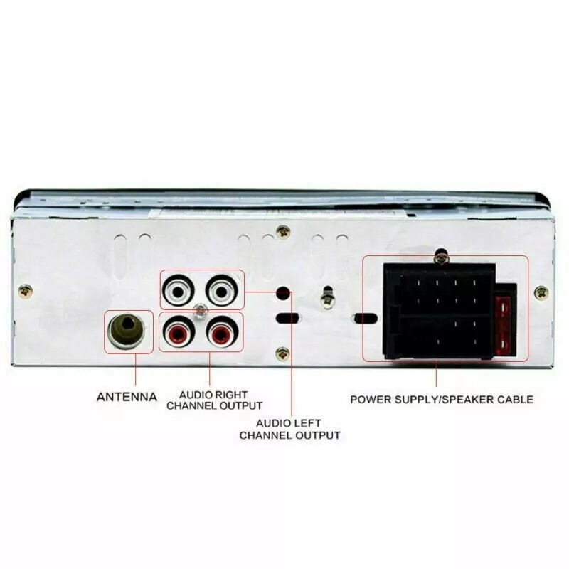 Bluetooth Car Stereo Audio In-Dash FM Aux Input Receiver SD USB MP3 Radio Player