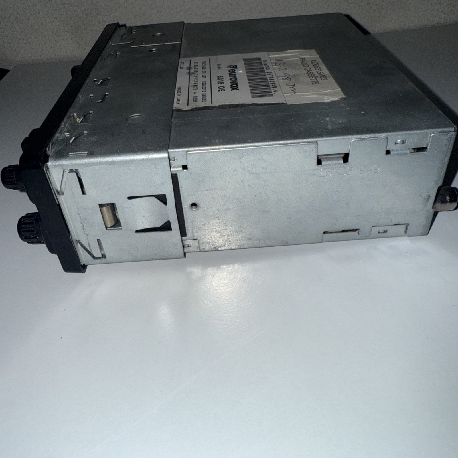 Mercedes-Benz Becker Eurovox 6315 OE Cassette Radio W124 W201 OEM