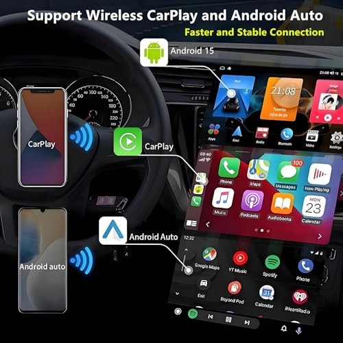 Car Radio for Toyota Camry 2015-2017: 8-Core 4GB+64GB Android 15 Stereo
