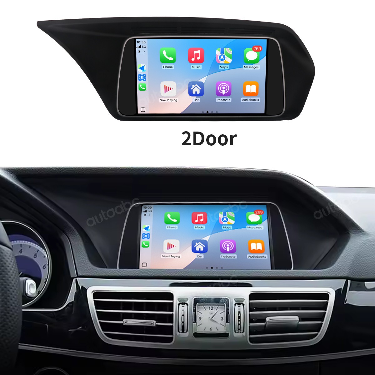 For 2010-2016 Mercedes Benz E Class W212 Carplay Android Auto 7 inch Touchscreen