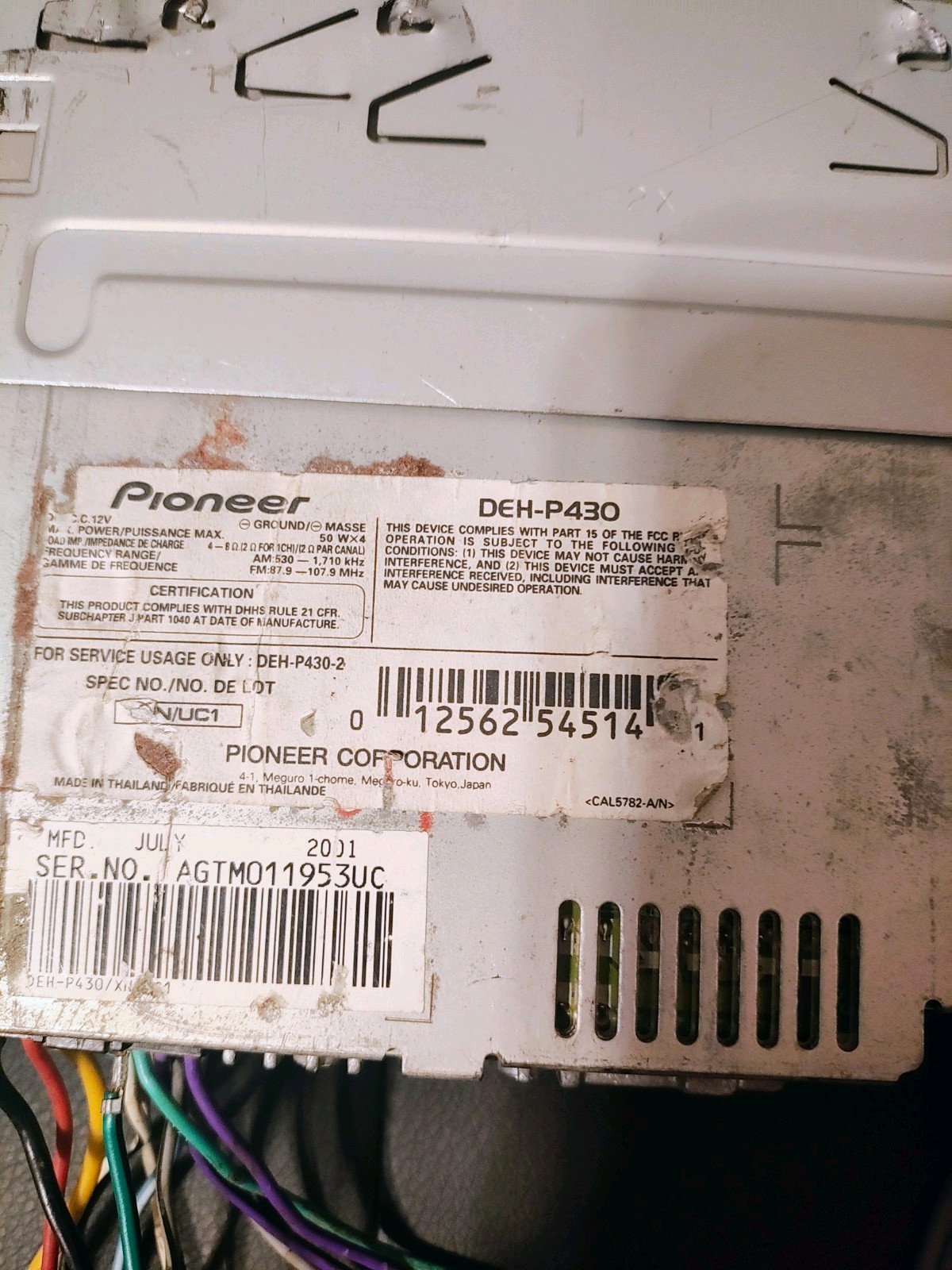 Pioneer Premier DEH-P430