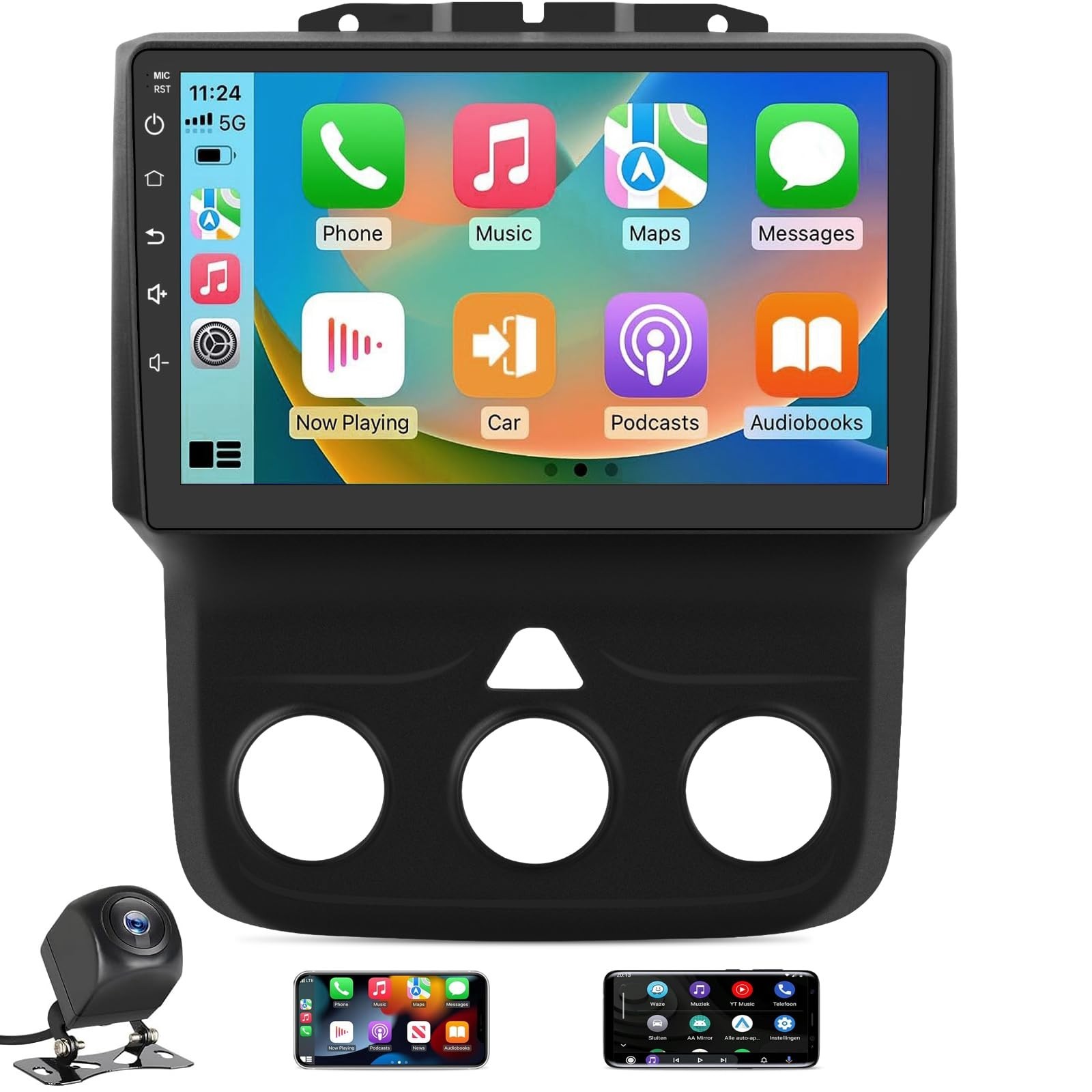 Android 13[2GB+32GB] Car Radio Stereo for Dodge RAM 1500 2500 3500 2013-2019 …