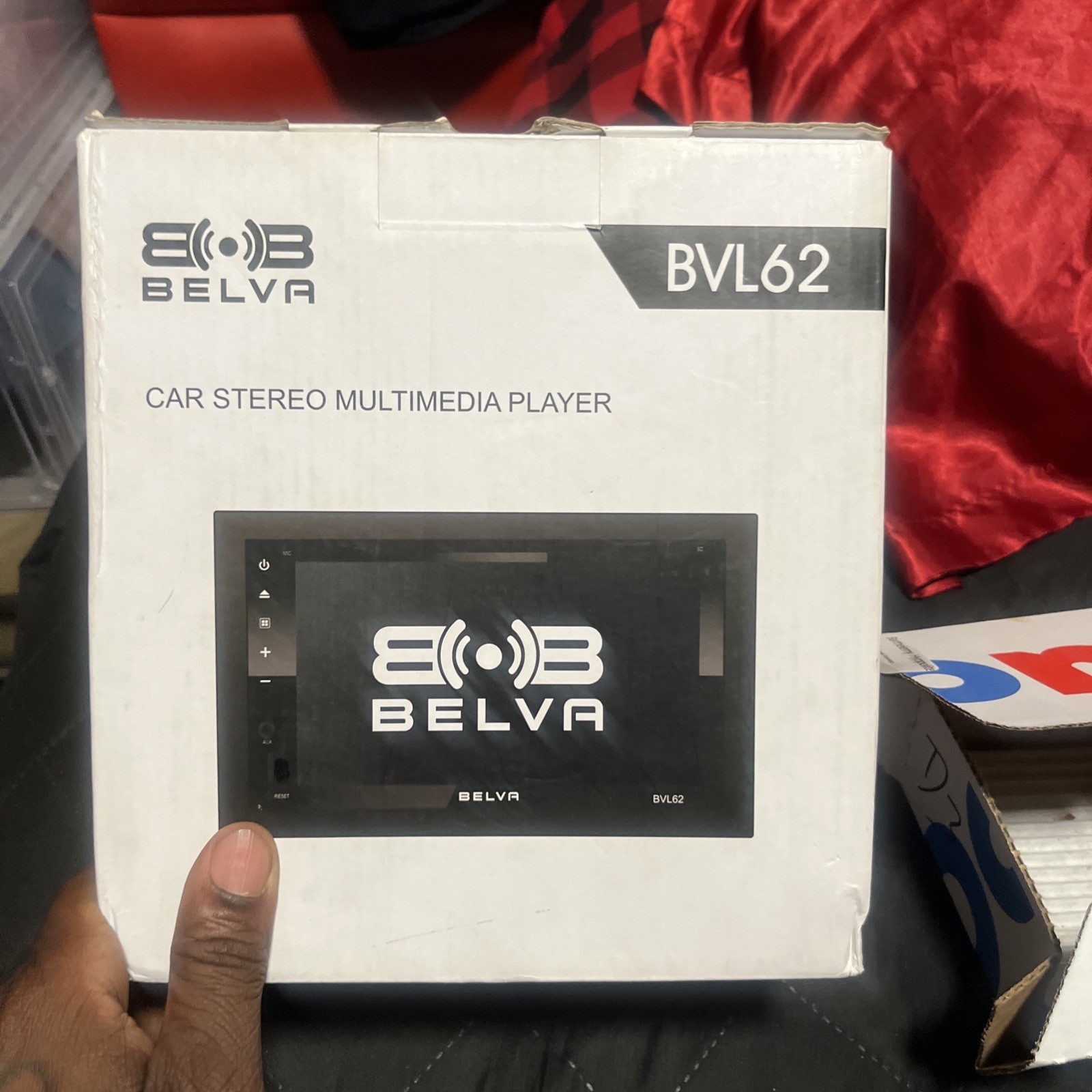 Belva BVL62 | 6.2″ Double DIN Touchscreen CD/DVD Bluetooth Car Stereo Receiver