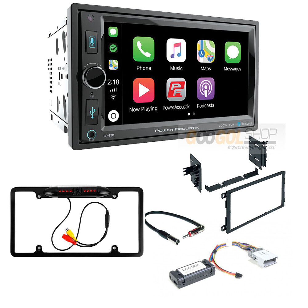 6.5″ Apple CarPlay Bluetooth Car Stereo Dash Kit for 2003-06 Chevrolet Silverado