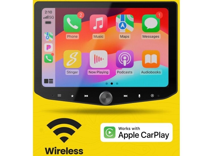 STINGER IX210 HORIZON10 / 10″ MULTIMEDIA RECEVIER/ WIRELESS CARPLAY/ANDROID AUTO