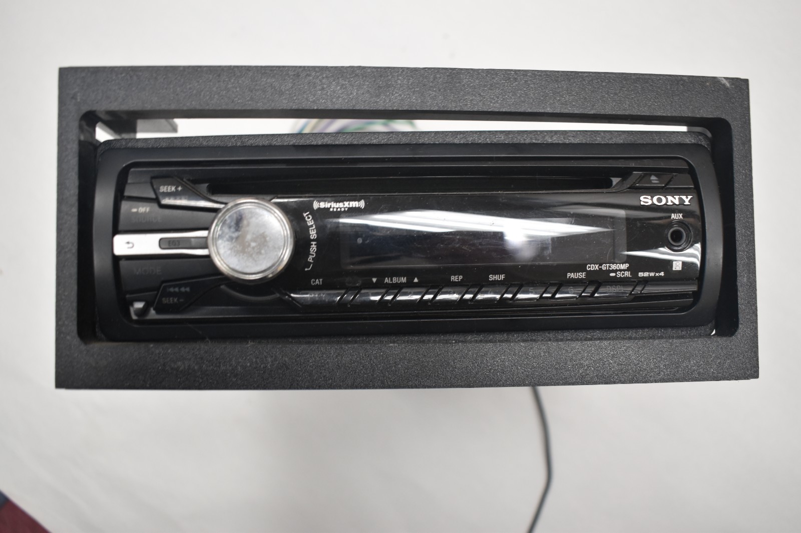 Sony CDX-GT360MP CD Player/MP3 In Dash Receiver CK1500