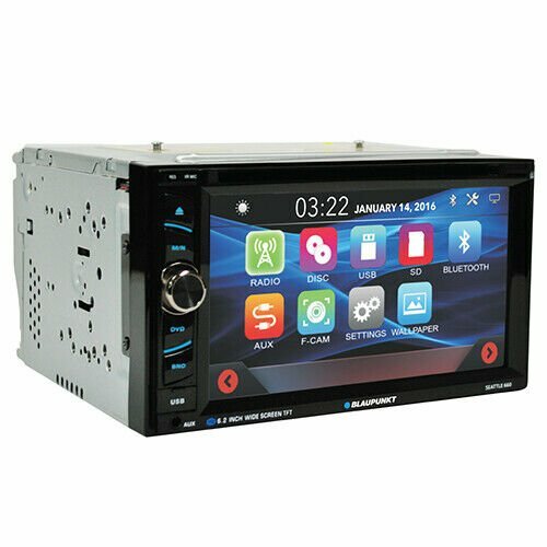 Blaupunkt Miami 620 Car Audio 2 Din 6.2″ Touchscreen DVD Bluetooth + Rear Camera