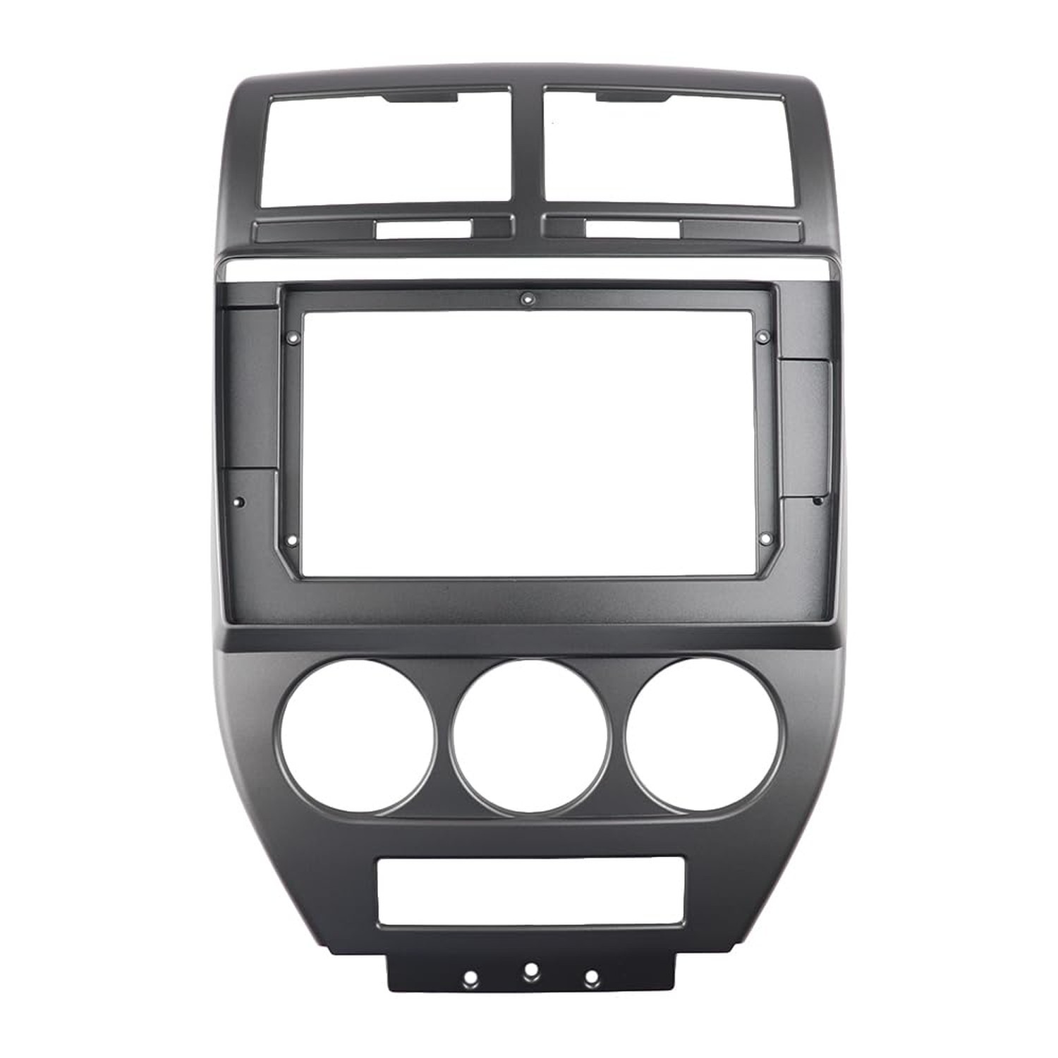 Radio Stereo Bezel for Jeep Compass 2007-2010 Dash Installation Mount Trim Ki…