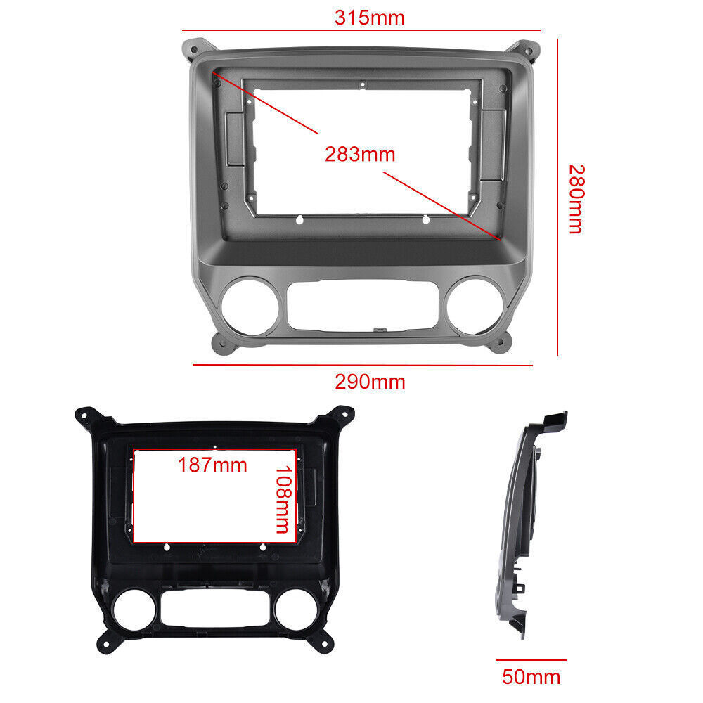 Android Car Stereo Radio CarPlay For Chevrolet Silverado GMC Sierra 2014-2018