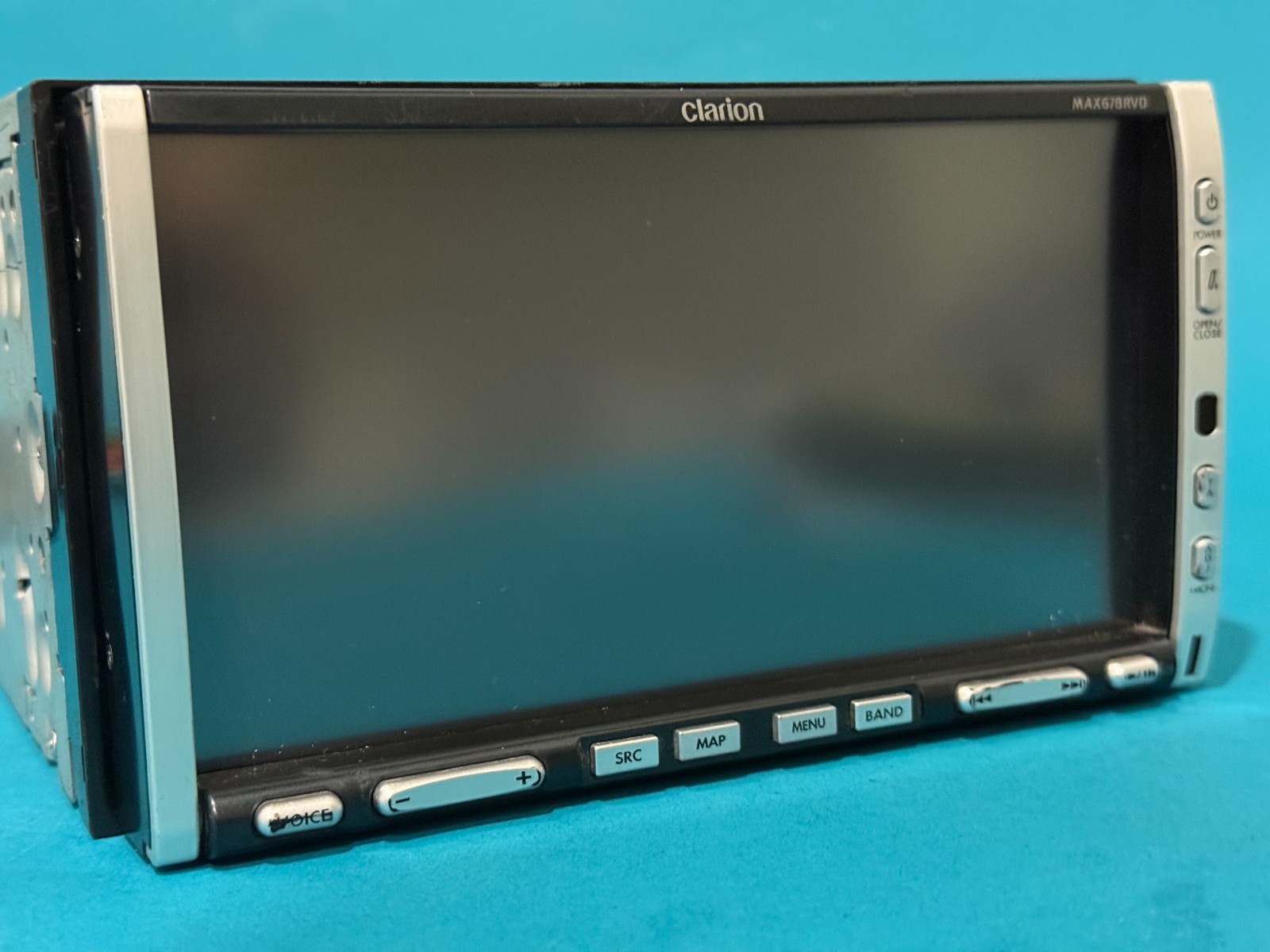 Clarion MAX678RVD Double DIN Car Stereo DVD GPS Navigation Bluetooth Ready Multi