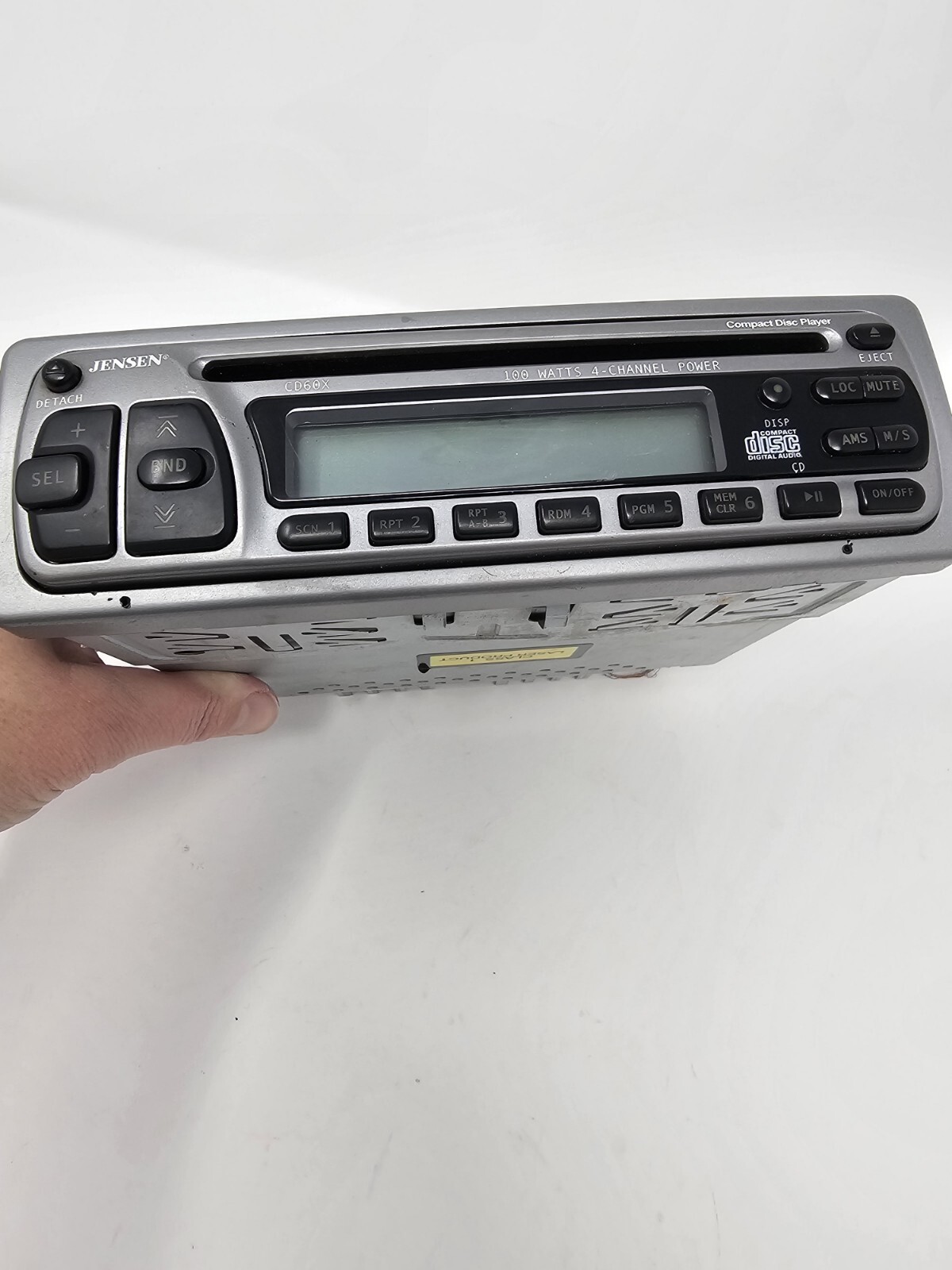 Jensen CD60X Car CD Stereo 100 watt 4 Channel