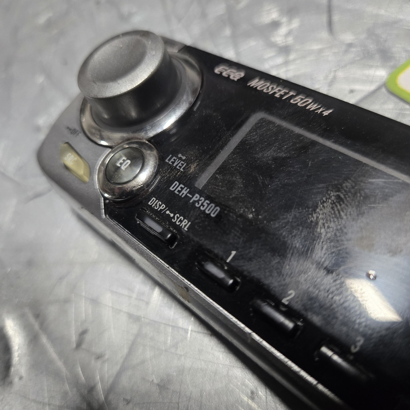 Pioneer DEH-P3500 CD Player For Parts Or Repair