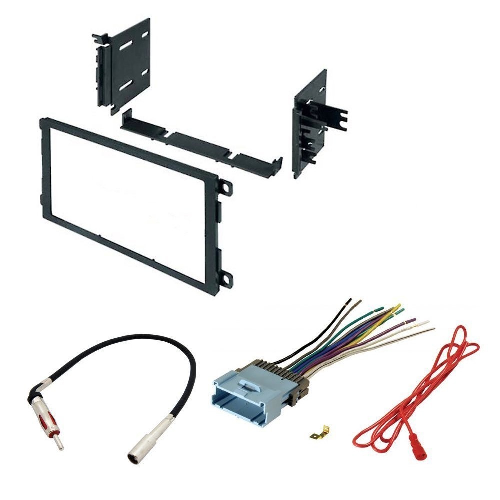Dual XDM27BT AM/FM Radio Car Stereo & JBL Speakers for 2003-2006 GMC Sierra 1500