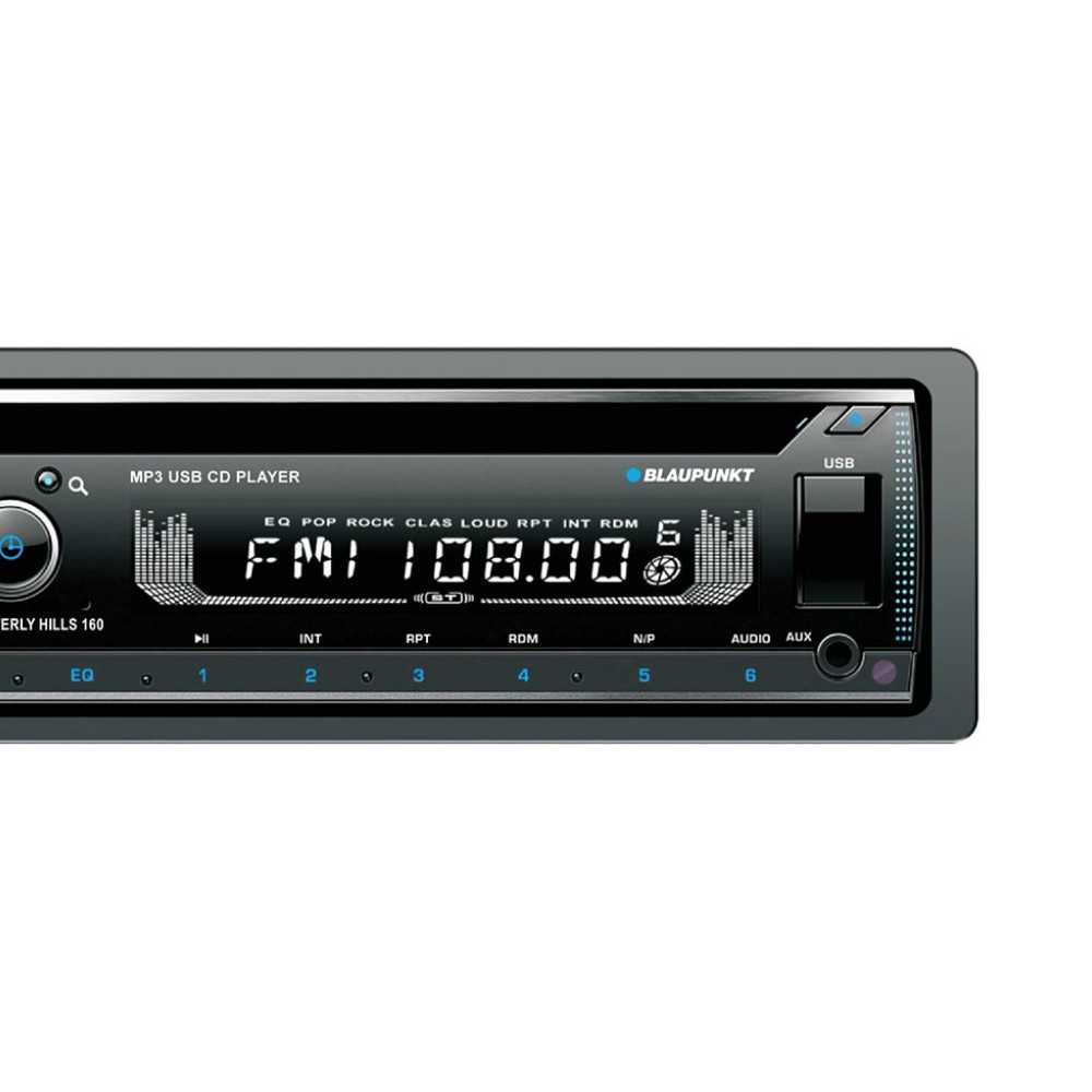 Blaupunkt Detachable Face CD Receiver with Bluetooth, USB Input & Remote (NEW)