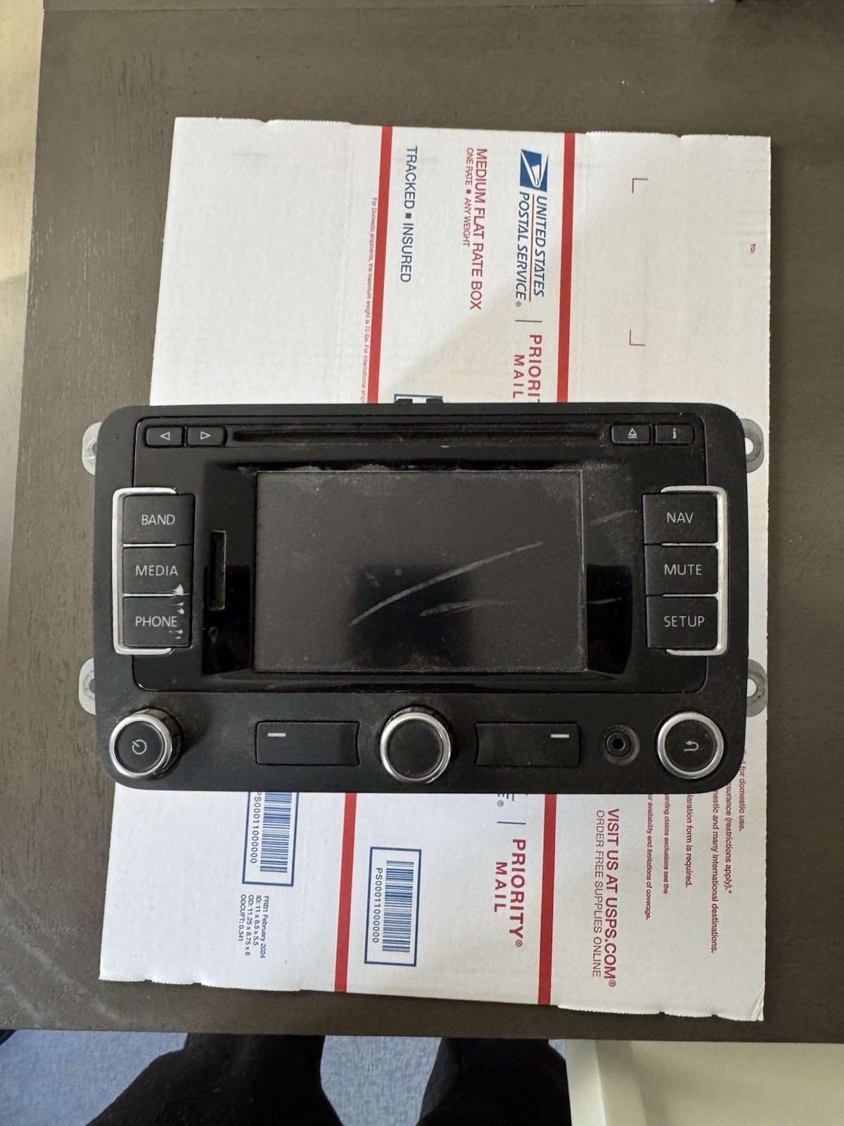 UNTESTED VOLKSWAGEN RNS-315 NAR OEM GPS RADIO 2010-2014 GOLF 2009-2017 TIGUAN
