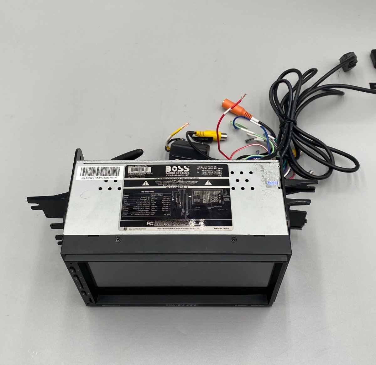 BOSS BE920WCPA Audio & Video Car Stereo Good Condition