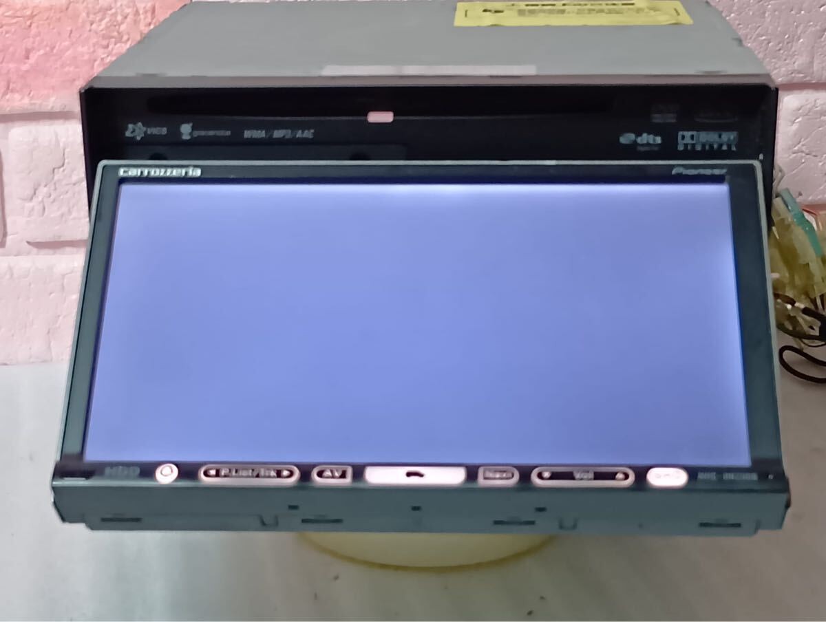 Carrozzeria AVIC-HRZ008 HDD Navigation Map 2007 Built-in terrestrial digital TV